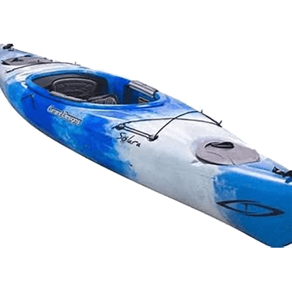Solara 120 kayak in Sky color