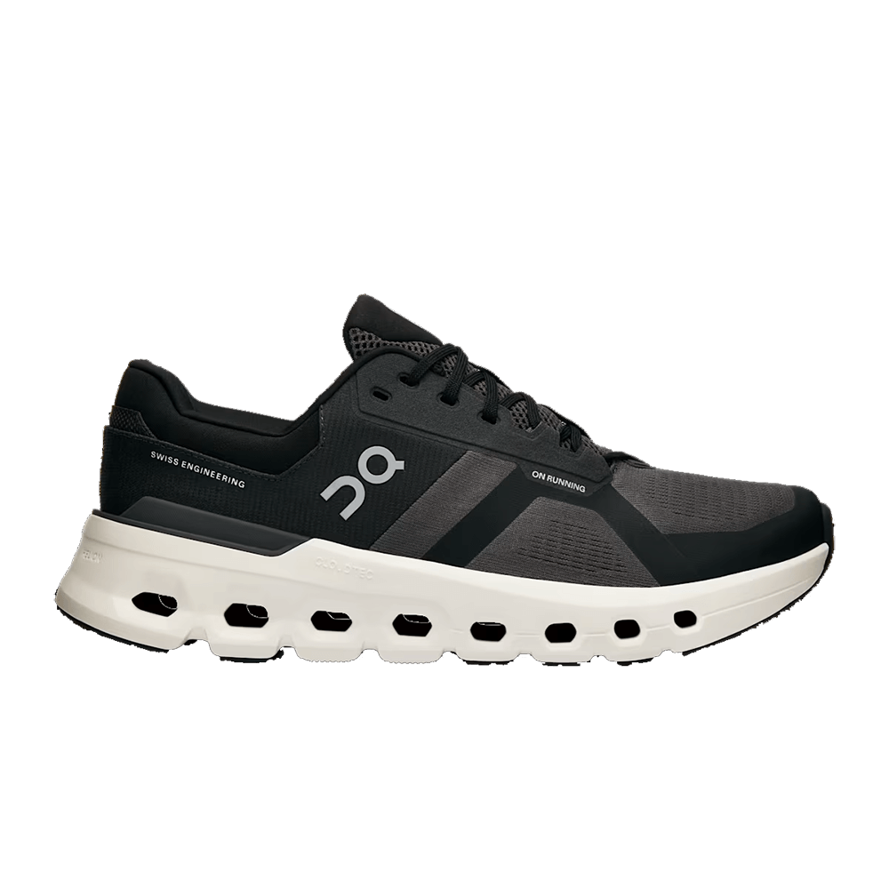 ON MEN'S CLOUDRUNNER 2 SHOES - BLACK/ECLIPSE