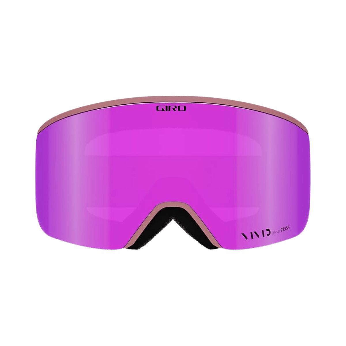 GIRO WOMEN'S ELLA GOGGLE - ROSE ACCESS VIVID PINK - FRONT