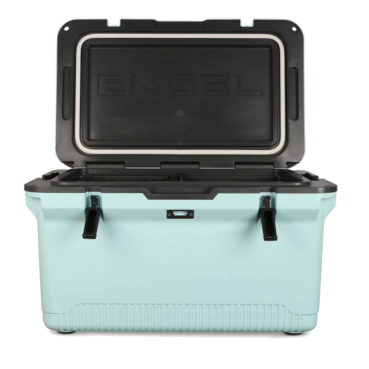 ENGEL 60 QUARTS ULTRALITE INJECTION MOLDED COOLER WITH WIRE BASKET AND DIVIDER