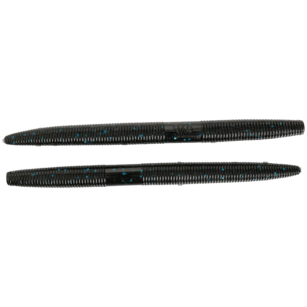 Individual black blue Senko worms