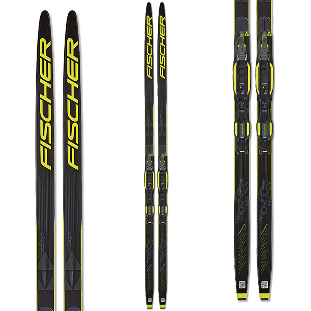 FISCHER RCS SKATE JUNIOR NORDIC SKIS + TURNAMIC RACE BINDINGS 2021