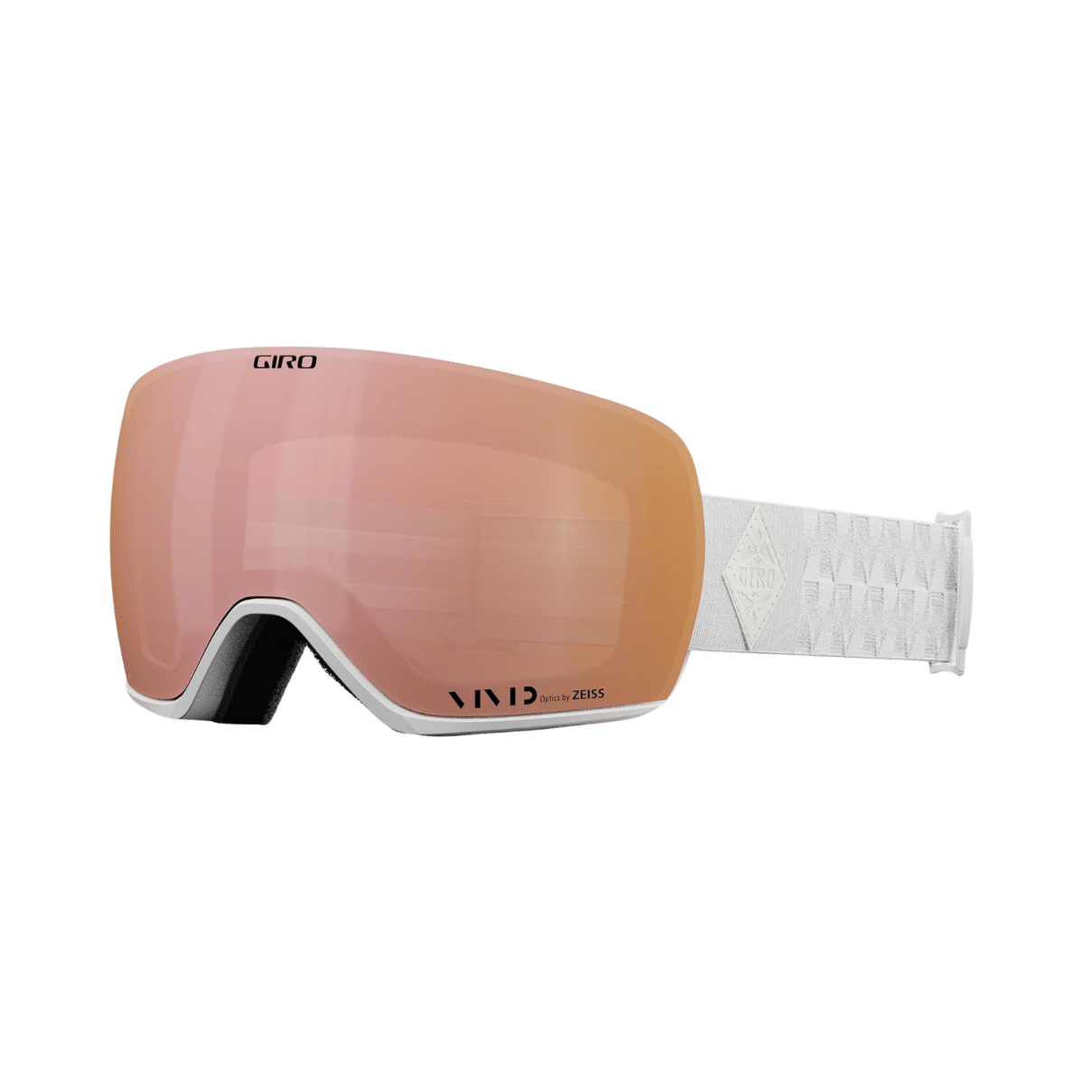 GIRO ARTICLE II GOGGLES 2024 - WHITE BLISS VIVID ROSE GOLD
