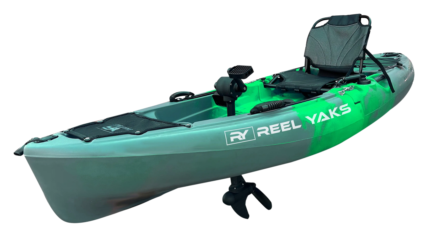 ReelYaks Raptor 9.5ft Propeller Drive Modular Fishing Kayak