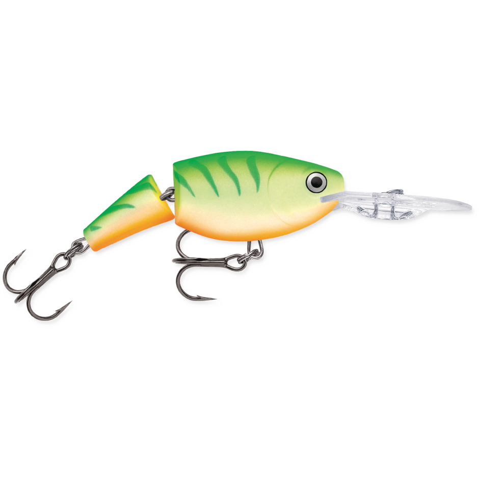 Rapala Jointed Shad Rap - Green Tiger UV