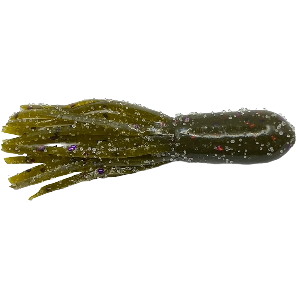 2.25" FINESSE Salty Tube - Green Pumpkin Purple