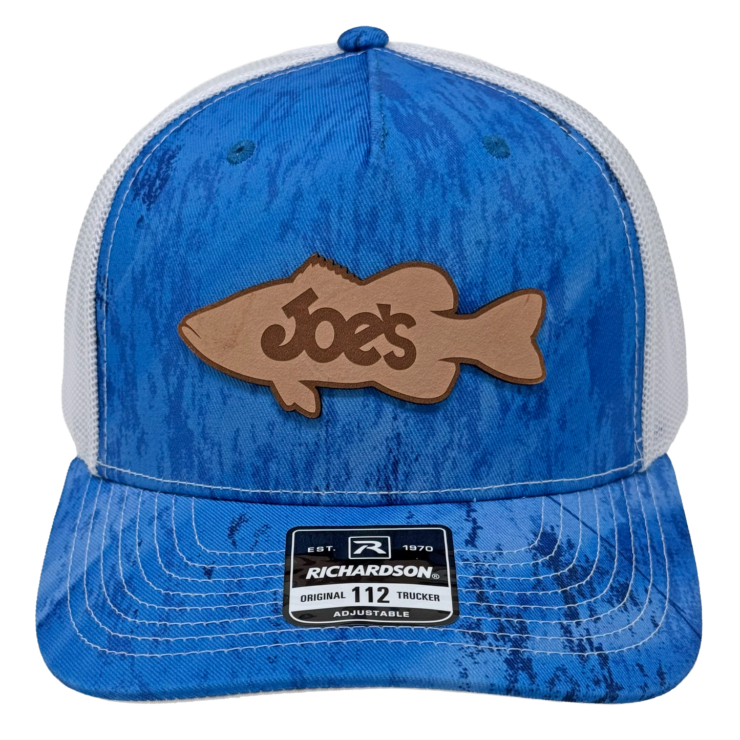 JOE'S TRUCKER LOGO CAP - REALTREE LIGHT BLUE/WHITE