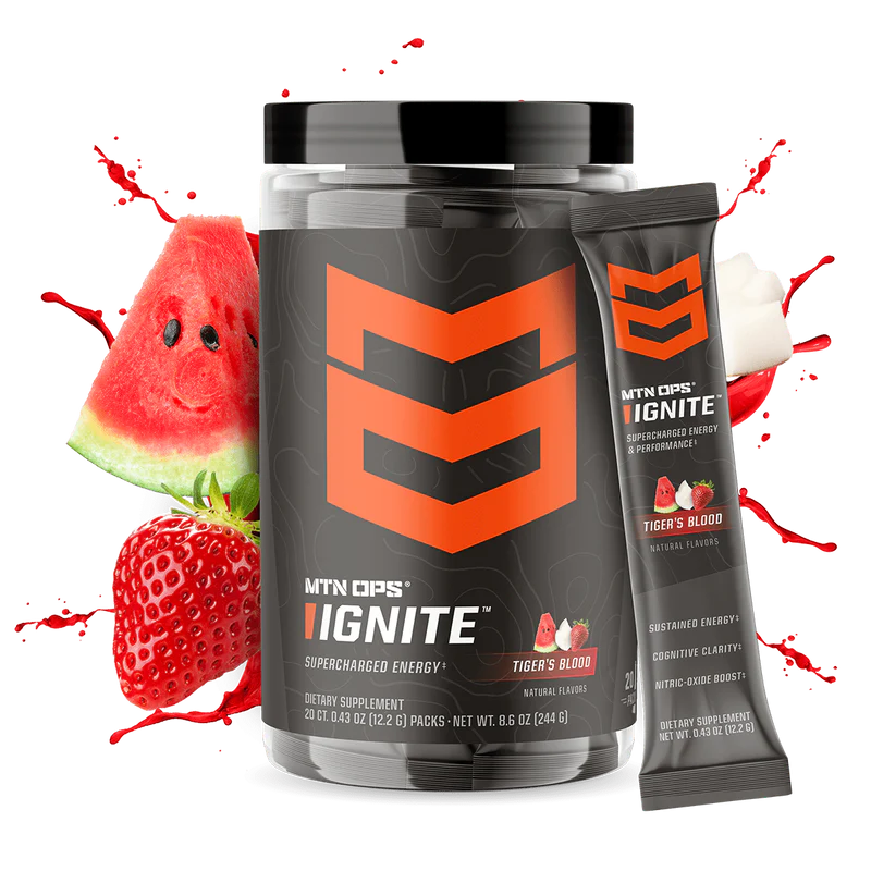 Mtn Ops Ignite Energy Supplement - Tiger's Blood