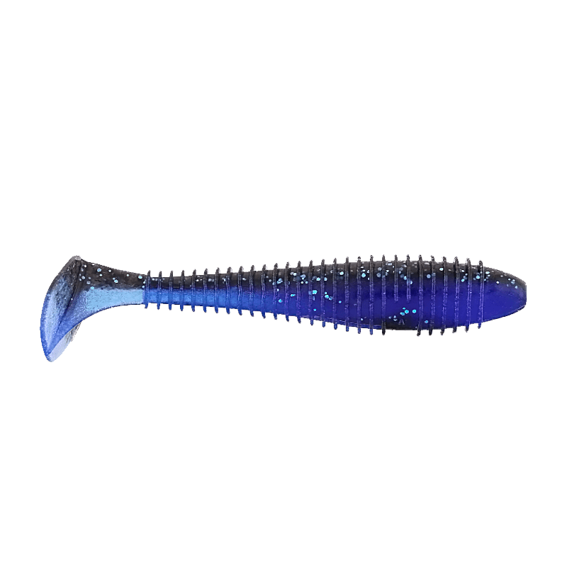FAT SWING IMPACT SWIMBAIT 5PK 4.3in BlkBlu