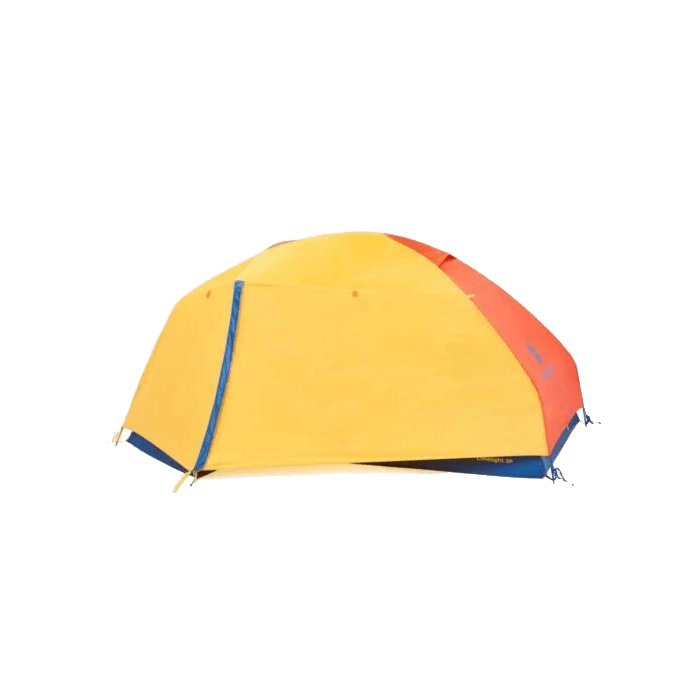 Limelight 3P with rain fly zipped shut