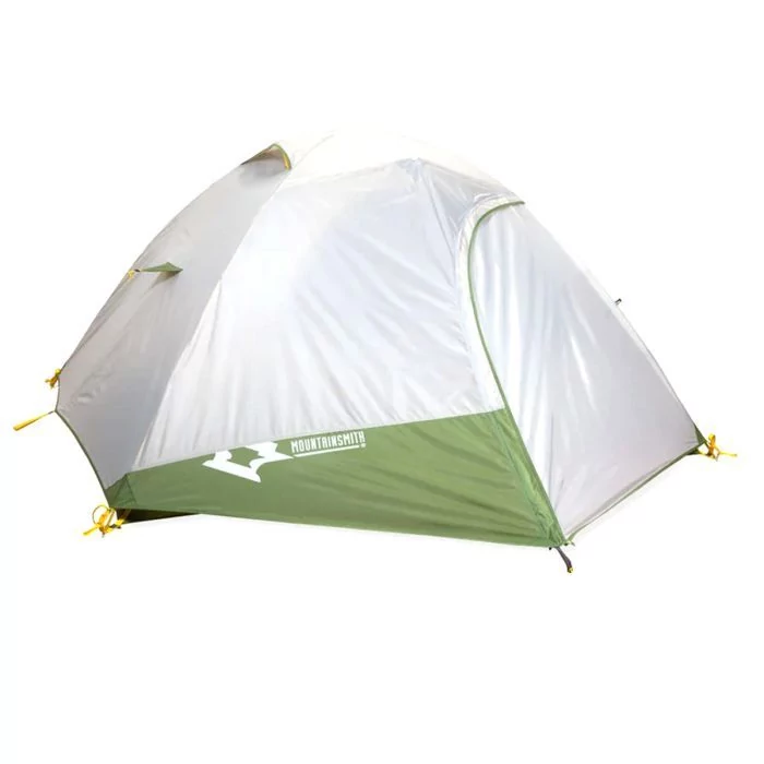 Morrison evo 4 tent with the rain fly zipped shut
