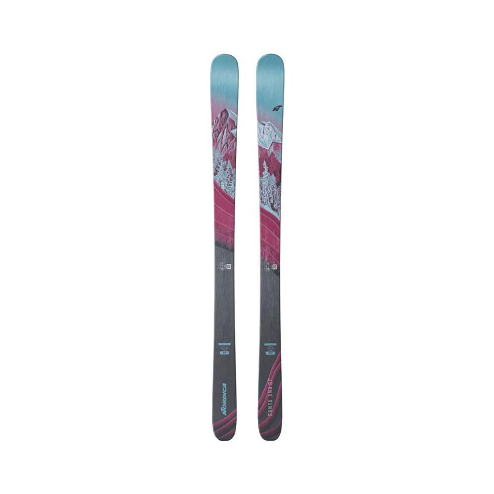WOMEN'S SANTA ANA 87 DH SKI - BLUE/PURPLE 24/25