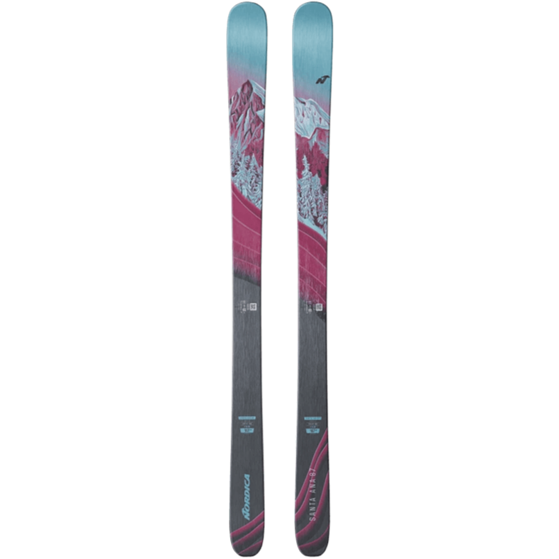 WOMEN'S SANTA ANA 87 DH SKI - BLUE/PURPLE 24/25