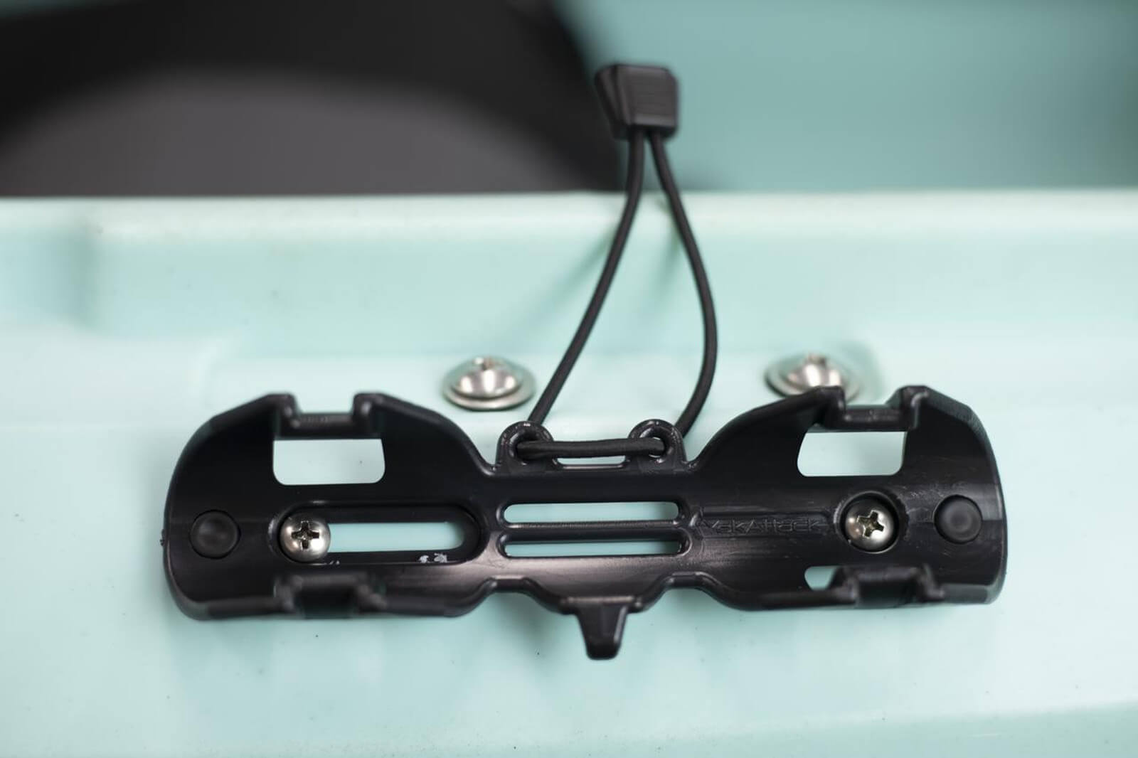 PADLOC PADDLE HOLDER mounted on a kayak