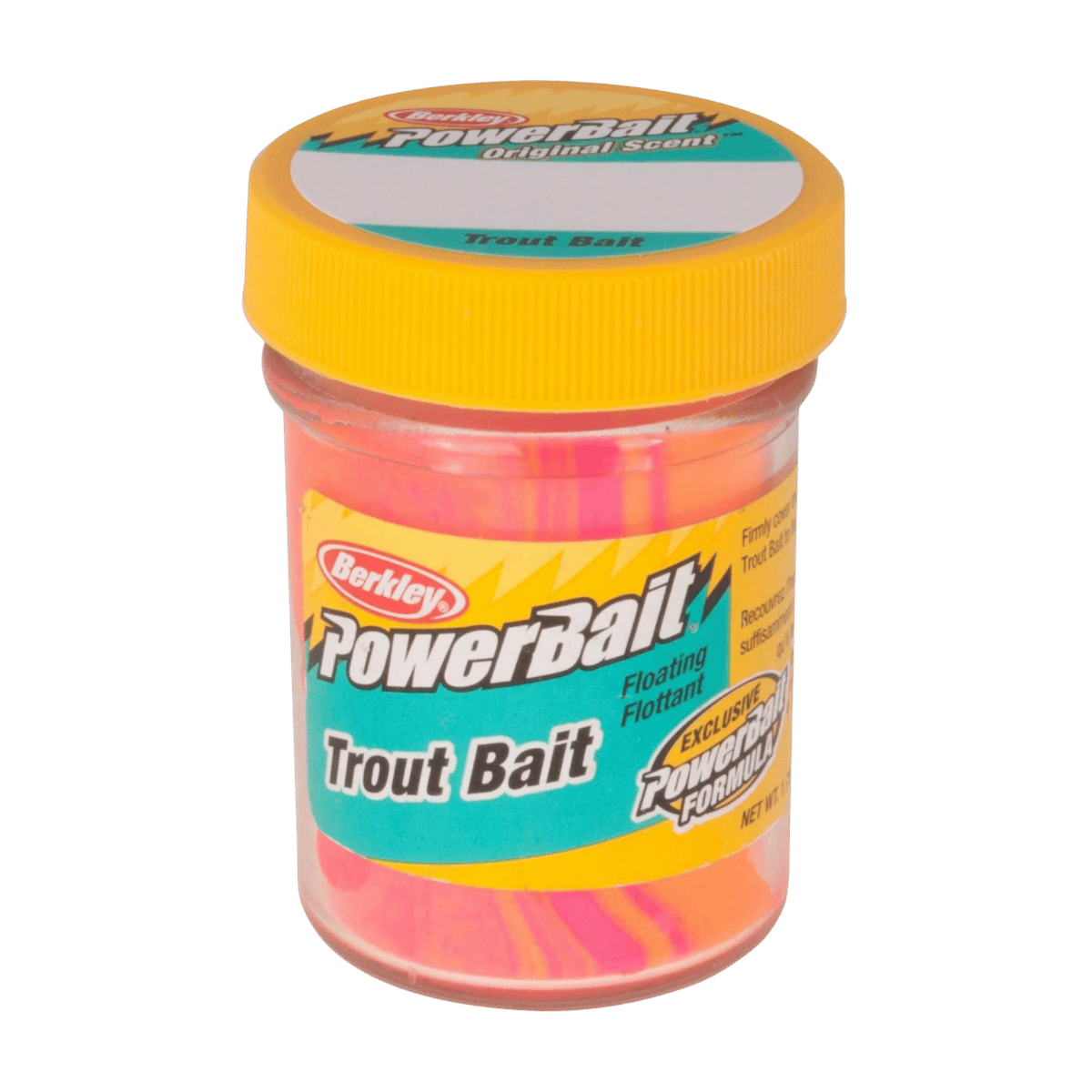 BERKLEY POWERBAIT TROUT BAIT FISHING LURE 1.8 OZ SHERBET