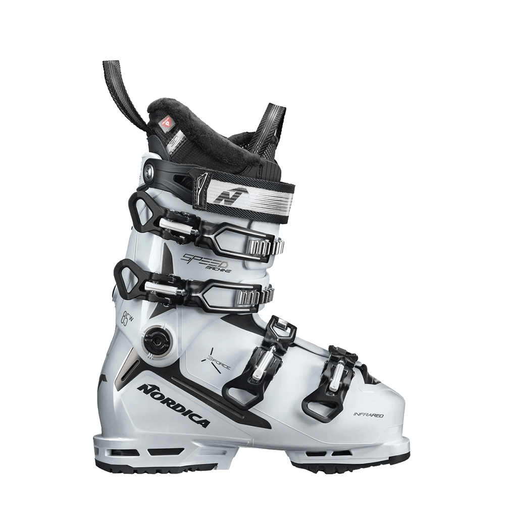 WOMEN'S SPEEDMACHINE 3 85 DH SKI BOOT - WHITE/BRONZE/GOLD 24/25