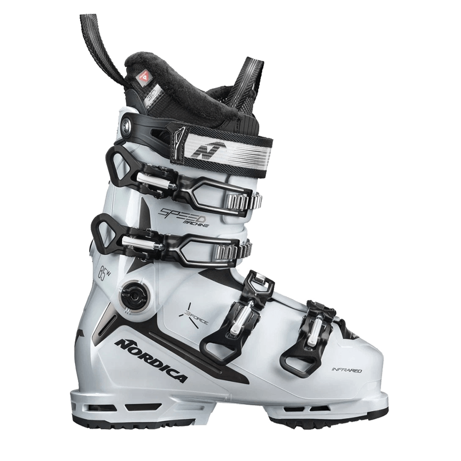 WOMEN'S SPEEDMACHINE 3 85 DH SKI BOOT - WHITE/BRONZE/GOLD 24/25