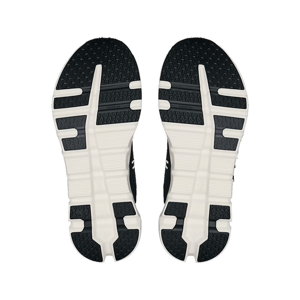 ON MEN'S CLOUDRUNNER 2 SHOES - BLACK/ECLIPSE SOLE