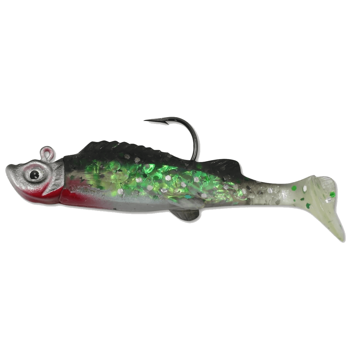 angler fish lure mimicry Mimic Minnow Shad 1/4 oz