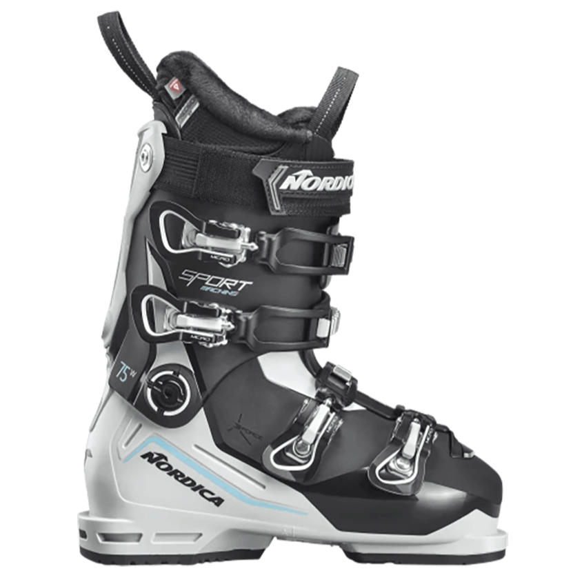 SPORTMACHINE 3 75 - WOMANS DOWN HILL SKI BOOT - BLACK/GREY/BLUE      25/26