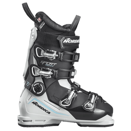SPORTMACHINE 3 75 - WOMANS DOWN HILL SKI BOOT - BLACK/GREY/BLUE      25/26