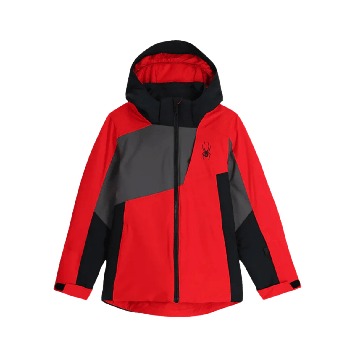 SPYDER BOYS AMBUSH SKI JACKET VOLCANO