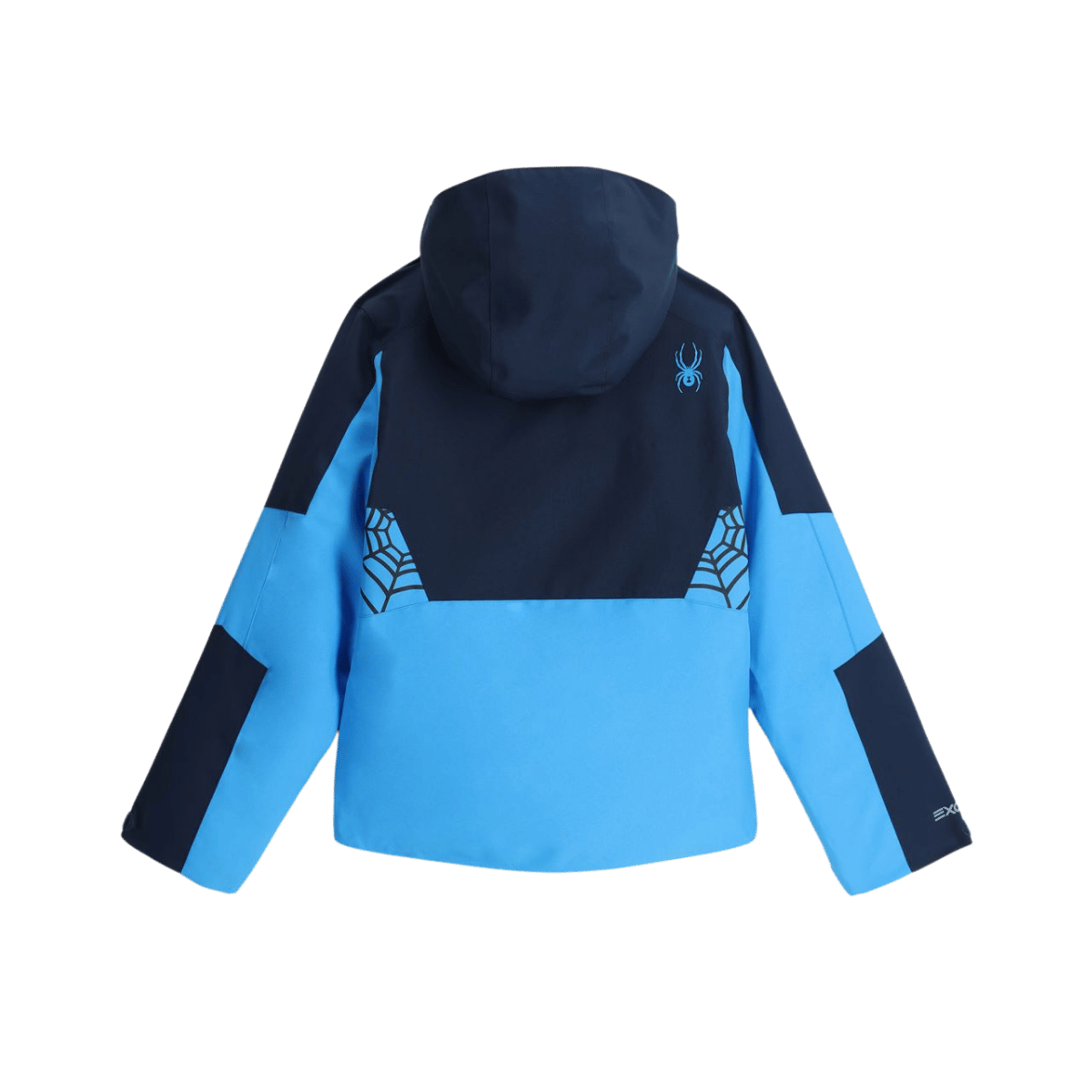 SPYDER KIDS CHALLENGER AETHER BLUE JACKET   - Reverse