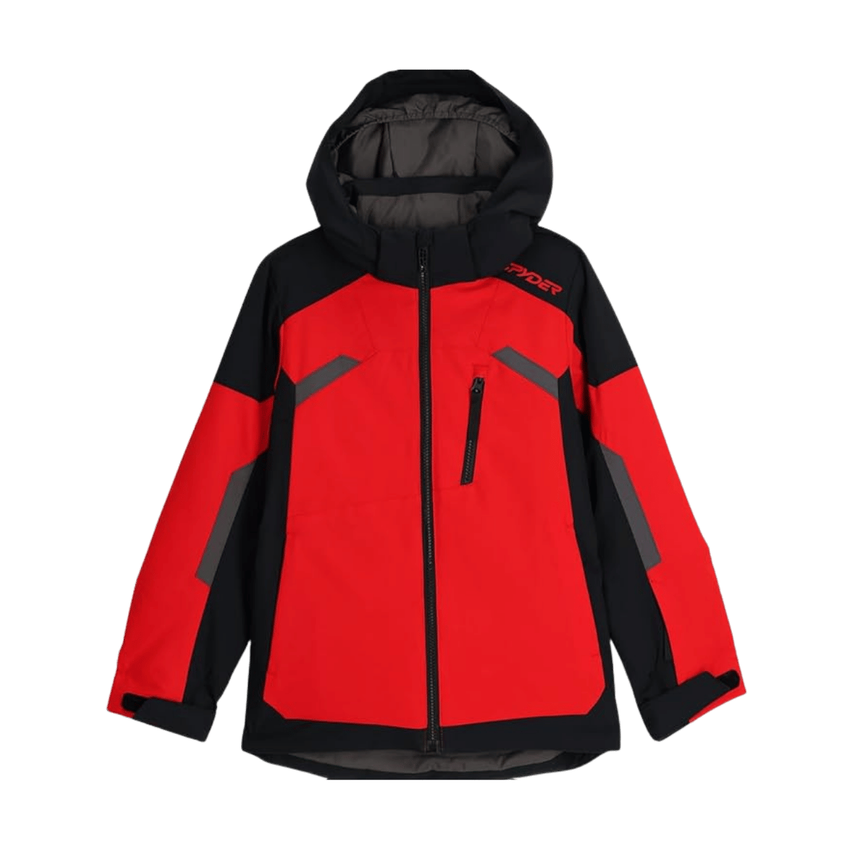SPYDER BOYS LEADER JACKET - VOLCANO