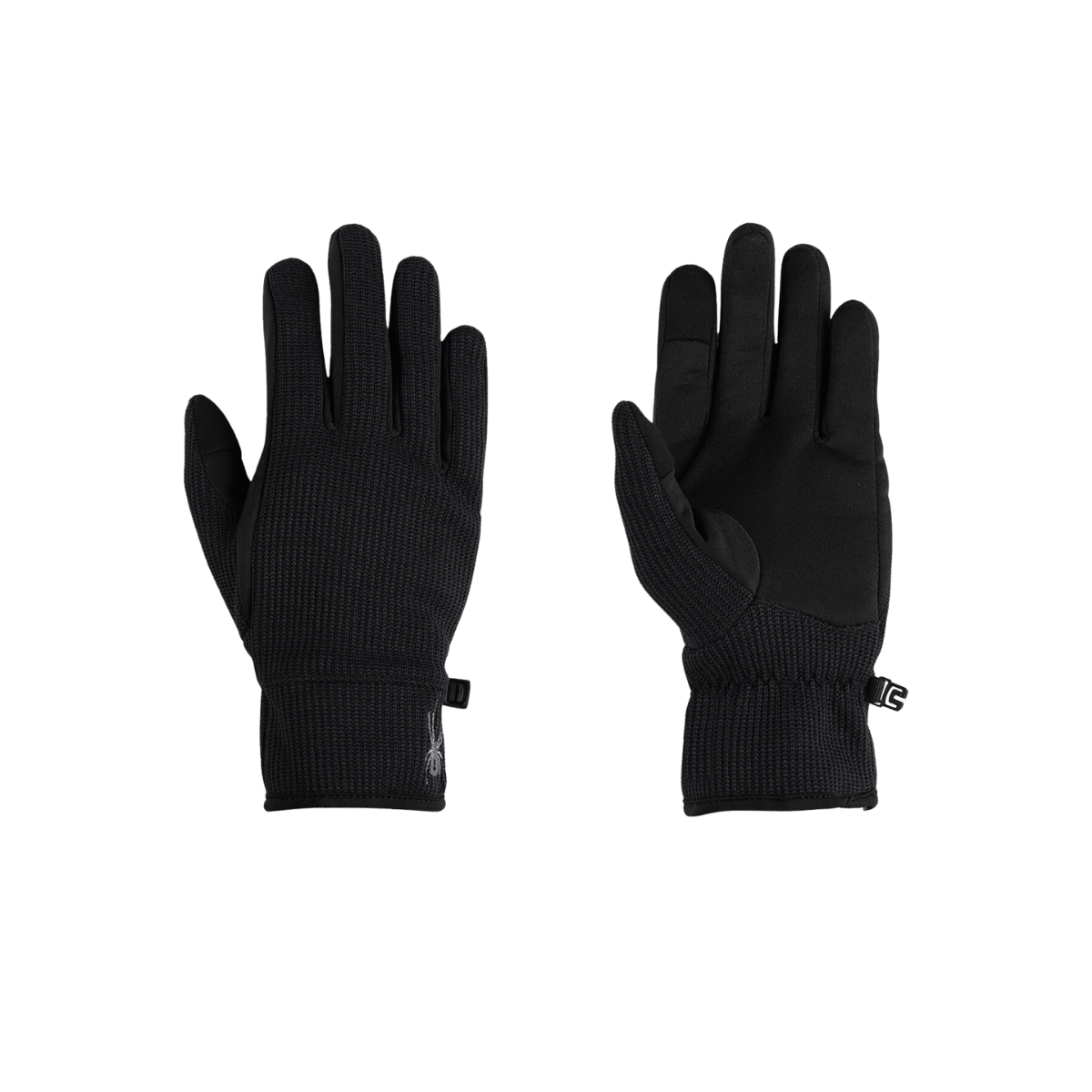 SPYDER BANDIT MEN'S SKI GLOVES BLACK