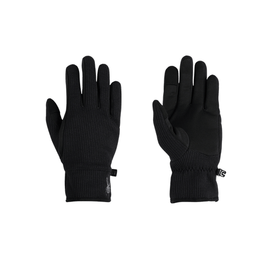 SPYDER BANDIT MEN'S SKI GLOVES BLACK