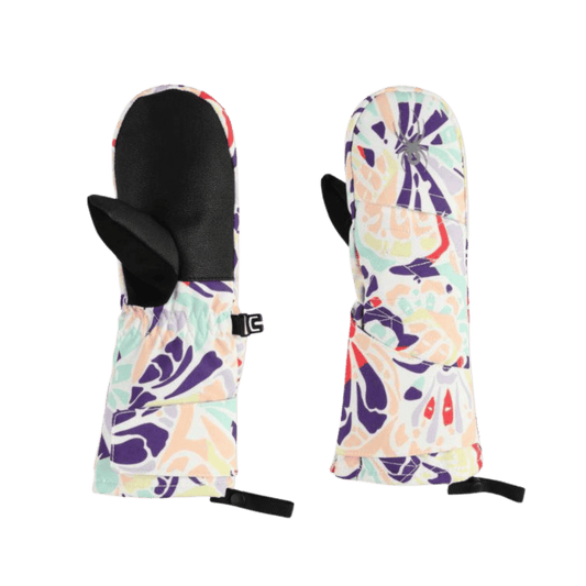 SPYDER TODDLER CUBBY SKI MITTENS BUTTERFLY MULTI GLOVES