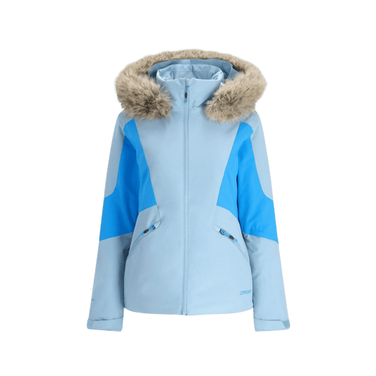 SPYDER WOMENS VIDA BLUE DRIFT JACKET