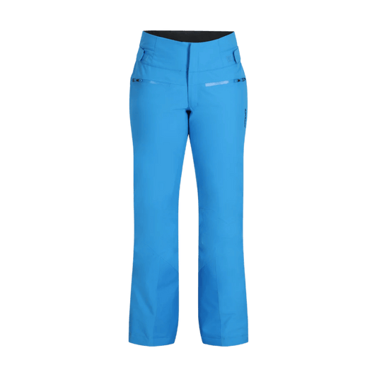 SPYDER WOMENS WINNER AETHER BLUE PANTS - front