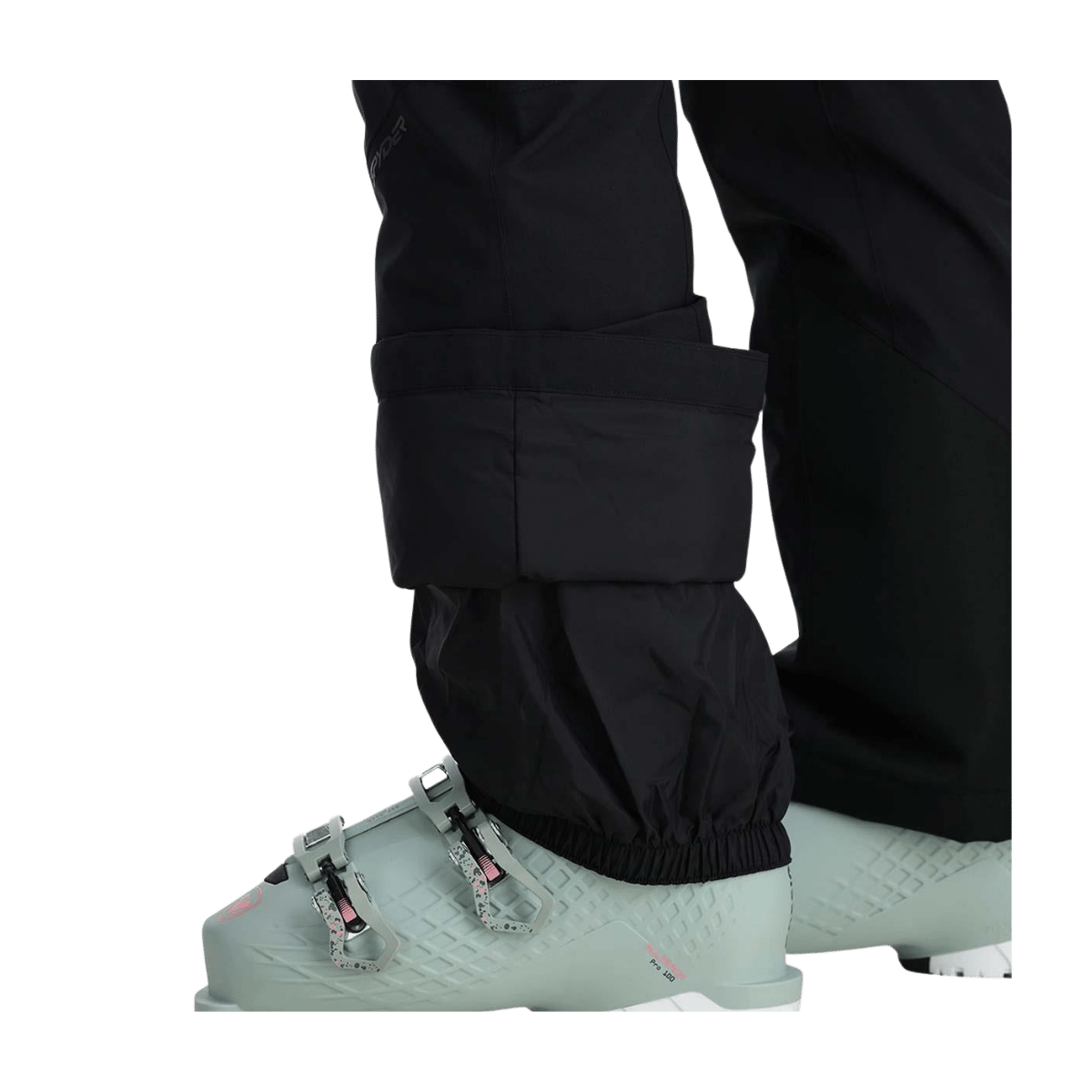 SPYDER WOMEN'S WINNER PANTS - BLACK - Snow cuff