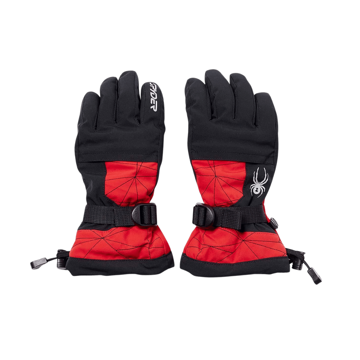 SPYDER OVERWEB BOYS SKI VOLCANO GLOVES