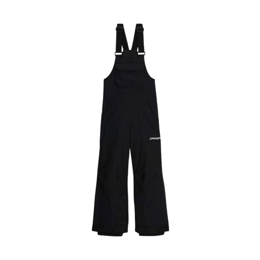 SPYDER SCOUT INSULATED BIB BLACK PANTS