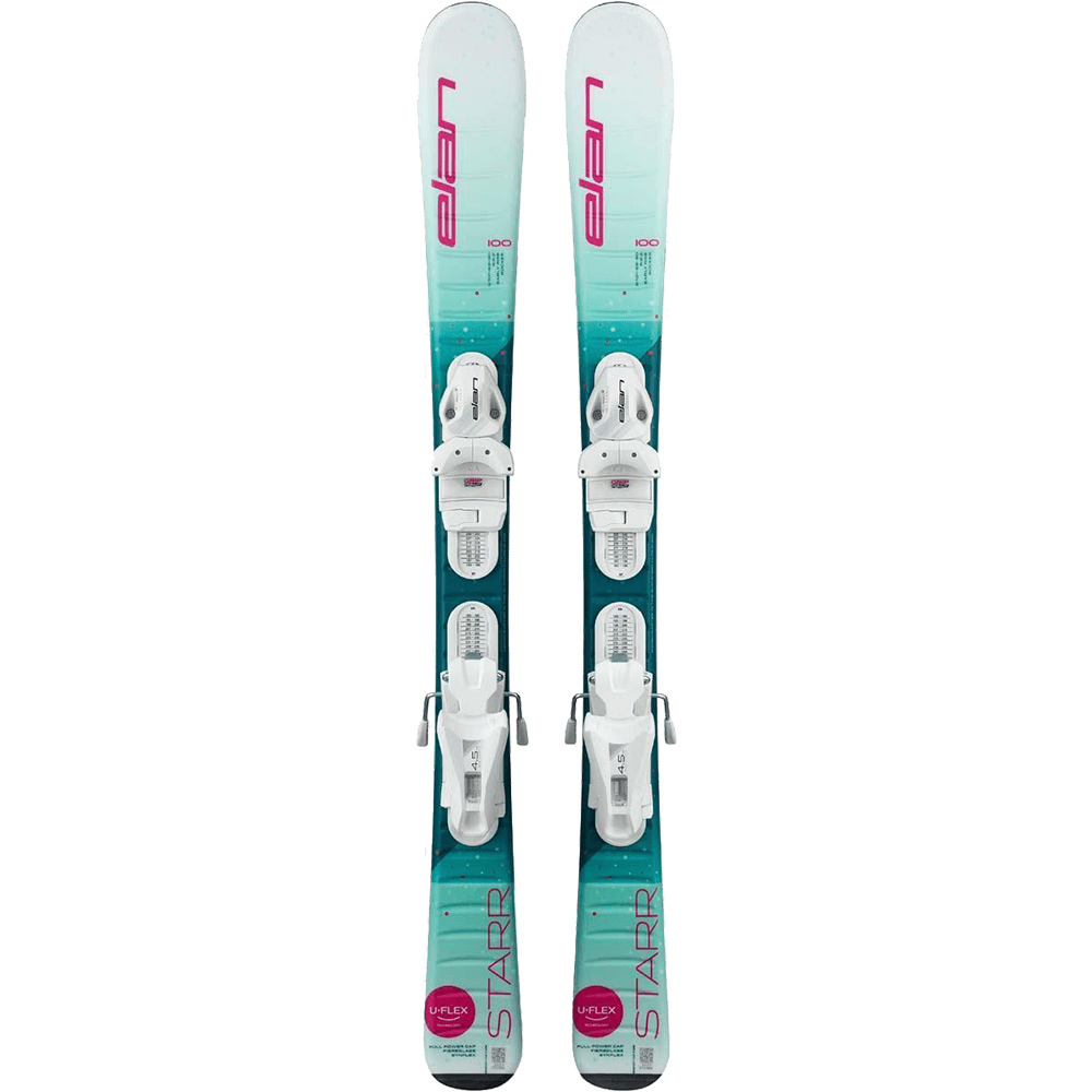 ELAN YOUTH STAR SKIS + JUNIOR SHIFT EL 4.5 GW