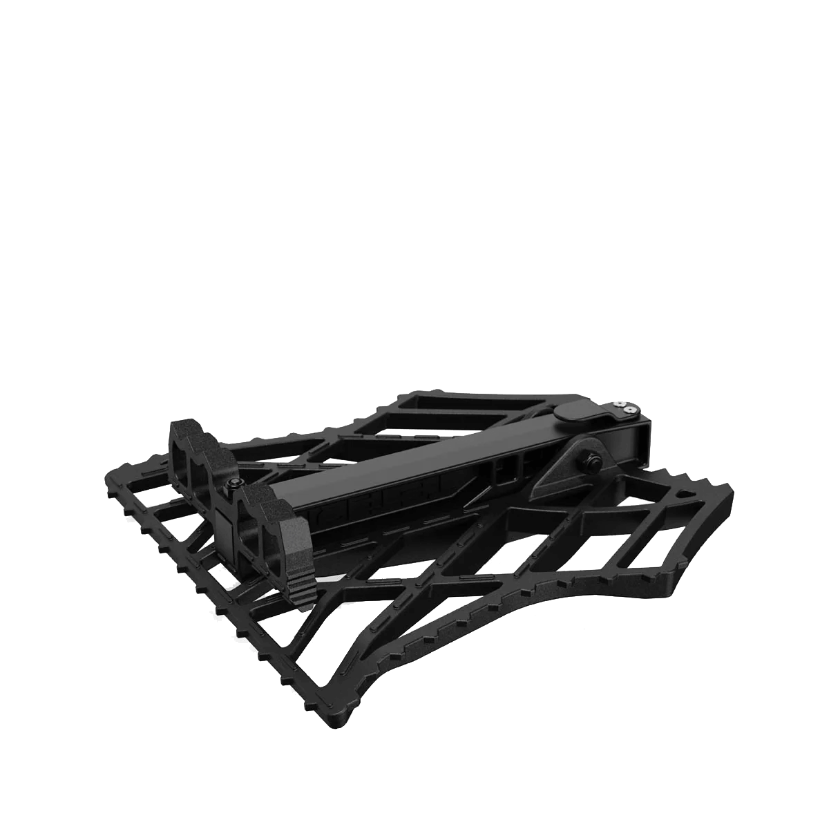 TETHRD PREDATOR V PLATFORM FOR SADDLE HUNTING being stored