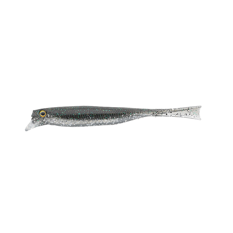 Jackall Drift Fry 5.2 - Dark Thunder Clear Silver