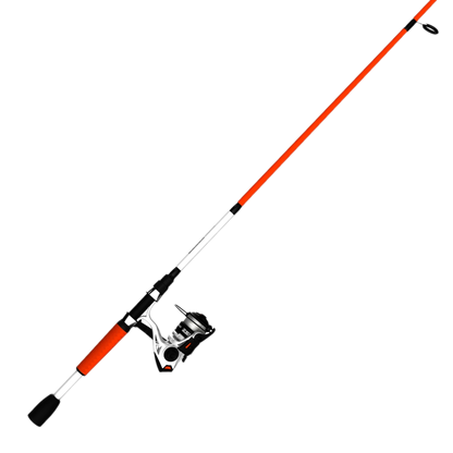 Roam 20 Orange 6'0" Medium-Light Spinning Combo - altogether