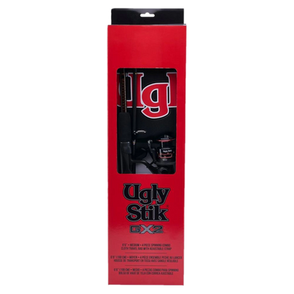 price of a 6 6 ugly stik gx2 combo GX2™ Travel Spinning Kit 6'6" M 4PC – Joe's Sporting Goods