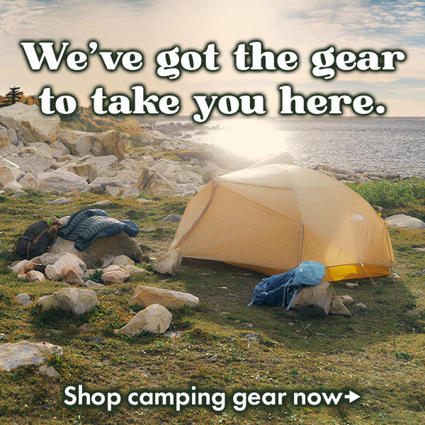 We've got the gear to take you here.  Shop camping gear now.