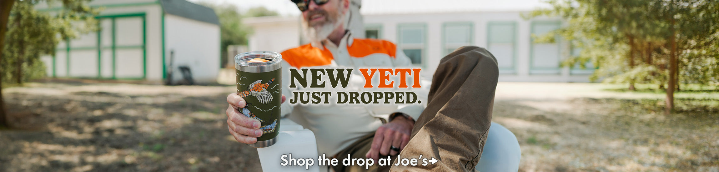 New Yeti Just Dropped.  Shop the drop at Joe's!