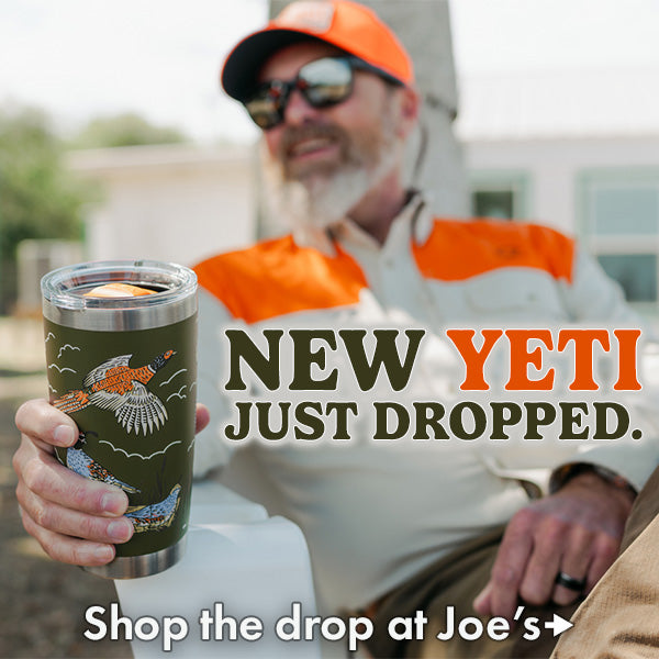 New Yeti Just Dropped.  Shop the drop at Joe's!