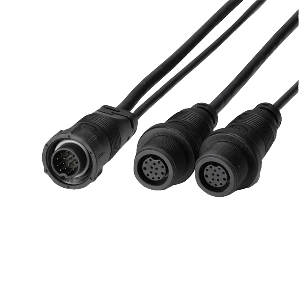 HUMMINBIRD 14 M ID SIDB Y - SOLIX/APEX SIDE IMAGING & 2D SPLITTER CABLE-1