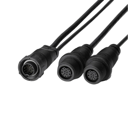 HUMMINBIRD 14 M ID SIDB Y - SOLIX/APEX SIDE IMAGING & 2D SPLITTER CABLE-1