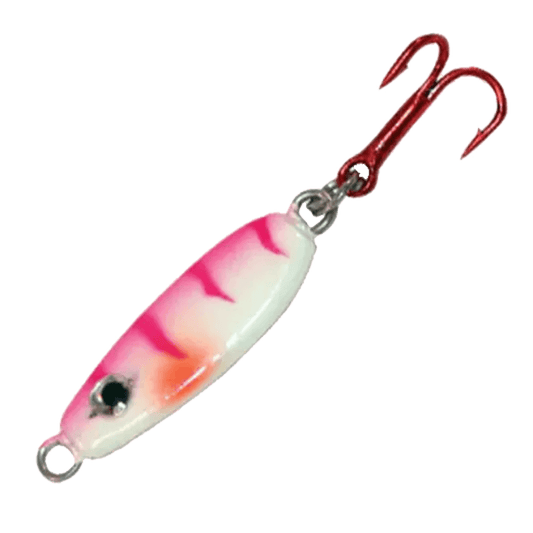 UV FORAGE MINNOW SPOON PINK TIGER 1/8OZ