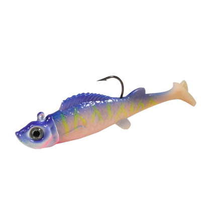 UV MIMIC MINNOW - purple tiger
