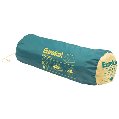 Eureka Midori 3 Person Tent packed in carrying bag