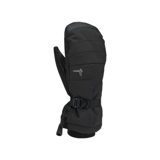 KOMBI YOUTH STORM CUFF MITT - BLACK - FRONT